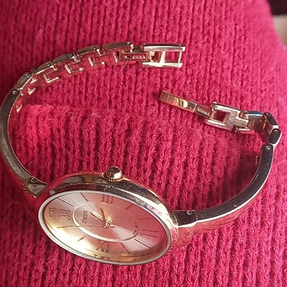 Chicos Gold Color Women's Watch Bracelet Stainless Steel